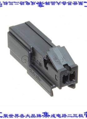 2138558-3 矩形连接器外壳2POS插座2.54mm公形引脚黑色自由悬挂