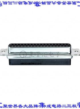 745189-7 连接器37POS插座母插口2排D-Sub通孔