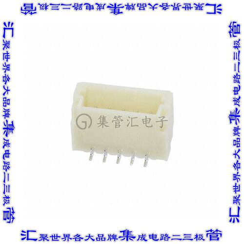 BM05B-SRSS-TBT 针座连接器5POS接头1mm公形插针表贴SMD锡