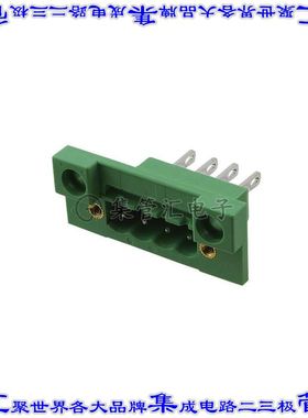 710196 0710196接插件连接器TERM BLK HEADER 4POS GREEN