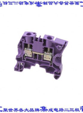 1SNK508063R0000 端子块连接器2POS馈通式8.0mm紫色6-24AWG