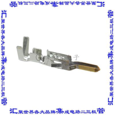 794955-4 连接器触点触头引脚18-22AWG压接镀金