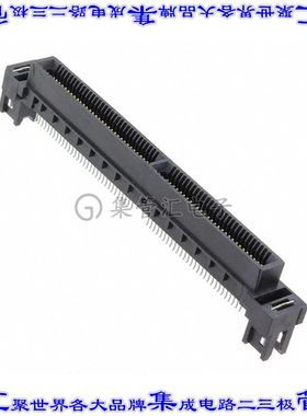 MEC8-160-02-L-D-EM2 卡边缘连接器120POS母头2排0.8mm黑色镀金