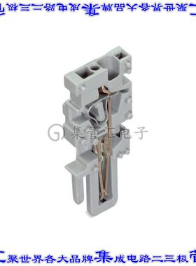 769-502 端子块连接器1POS插头母插口5mm灰色自由悬挂