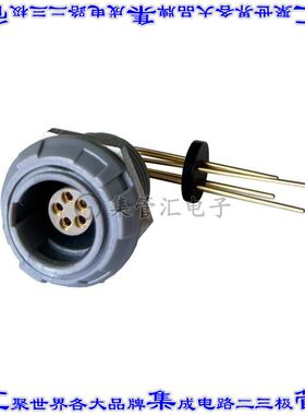 MMI-P1SRG05PRGG 圆形连接器5POS插座母插口焊接镀金面板安装通孔