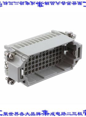T2031442101-000 连接器72+接地无触头嵌件公头压接