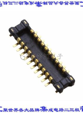 AXE622124 板对板连接器22POS接头外罩触点2排0.4mm表贴SMD镀金