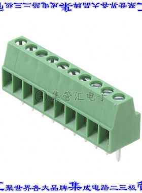 OSTVN10A150 线对板连接器10POS接线端子2.54mm通孔水平带板