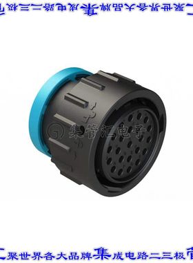 AHDP06-24-23SR-BRA 圆形连接器23POS插头外壳用于母插口黑色自由