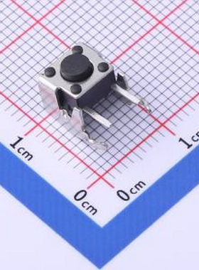 TS-KG02N-BB45F 6*6*4.5侧按支架式轻触开关 插件 轻触开关
