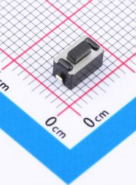 TVBU10-043BB-J-R 普通3X6/翘脚/4.3H/180gf/全黑/编带 SMD,6x3.5