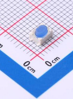 YTS1T0161AUG00 硅胶按钮头4.2x3.2x2.5 180gf蓝钮平脚贴片 SMD