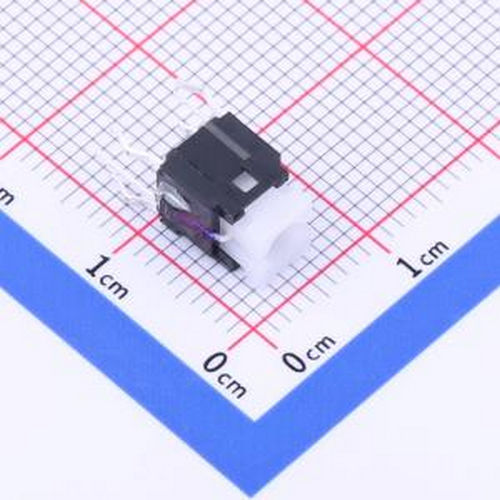 K6-6064A-04S 6*6*8.5带灯开关+蓝色 插件 轻触开关
