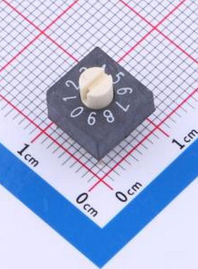 HAMR-10 H系列 微型旋转编码开关 插件,10x10mm 旋转编码器