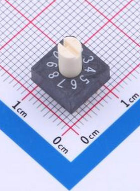 UASR-10 U系列 微型旋转编码开关 插件,10x10mm 旋转编码器