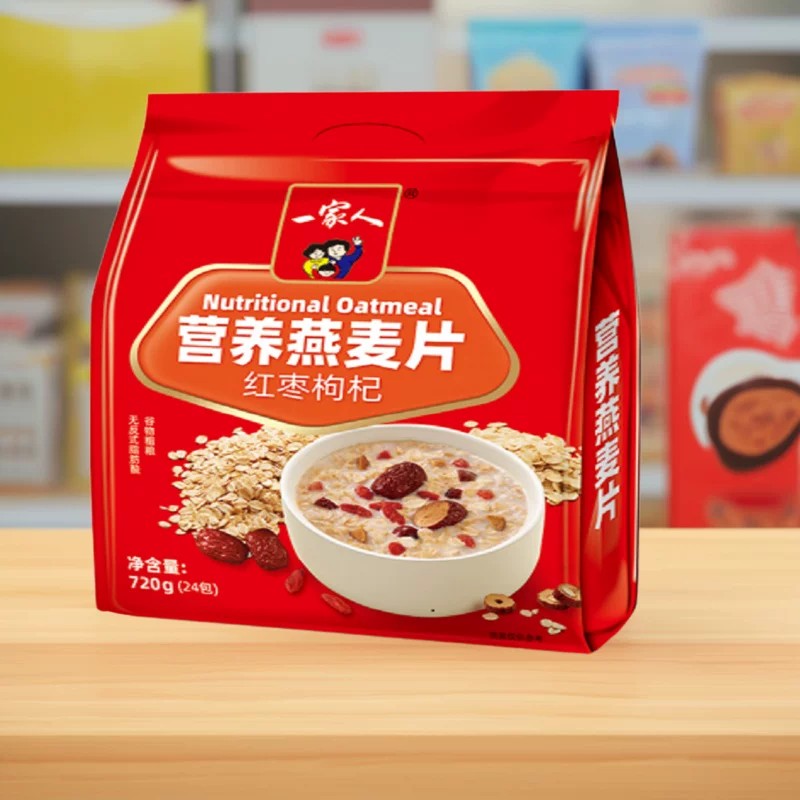 一家人红枣冲泡即食720g早餐粥