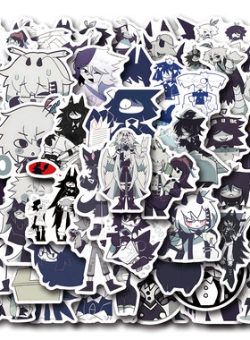 110张Fundamental Paper Education涂鸦贴纸装饰行李箱滑板车贴纸