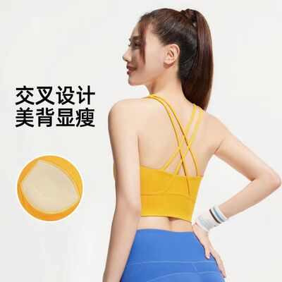 运动内衣瑜伽服文胸美背
