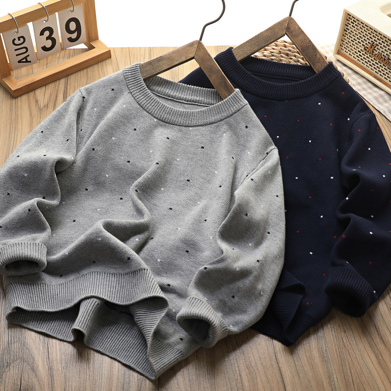 男童圆领毛衣秋冬款2025儿童新款打底针织衫中大童男孩休闲毛线衣,童装/婴儿装/亲子装,毛衣/针织衫,淘宝优惠券,粉丝福利购,淘宝优惠卷