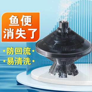 全自动小型鱼缸打氧机吸粪便超静音小飞碟氧气泵水妖精过滤器一体