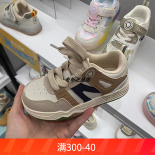 特价专柜正品泰兰尼斯秋季新款拼接假鞋带软底舒适休闲校园板鞋