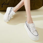 ZC562 新款 帆布鞋 fed时尚 透气休闲鞋 夏季 厚底增高鞋 D0509 女鞋 女款