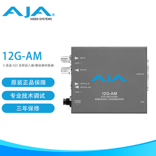 SDI 通道 AJA 音频 AES 解嵌迷你转换器 12G