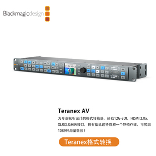 Teranex AV 转换器 12G-SDI接口和四链路SDI接口同时使用 HDMI /S