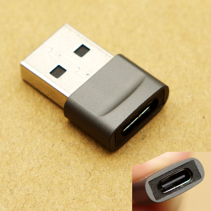 USB A公转type C母 手机充电线转接头 C对C线转A对C线转换头 3C数码配件 数据线 原图主图