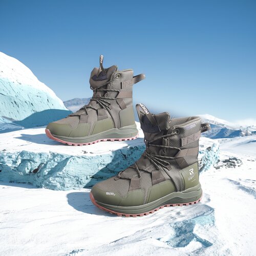 哈尔滨抗寒-30度加毛防滑雪地靴