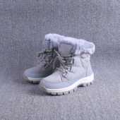 40加毛加厚雪地靴中帮户外保暖雪地棉防水东北棉鞋 北欧冬季 抗寒