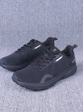 4E宽楦马拉松运动鞋网面透气轻便舒适软底防滑宽脚胖脚加宽跑步鞋