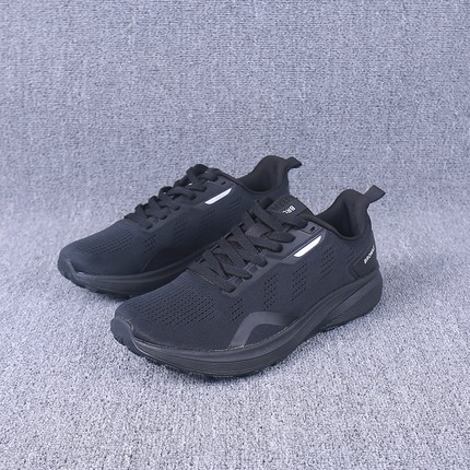 4E宽楦马拉松运动鞋网面透气轻便舒适软底防滑宽脚胖脚加宽跑步鞋