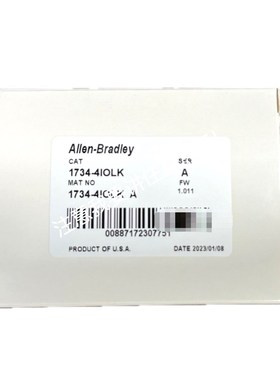 1734-4IOLK AB 原装PLC现货 议价 议价