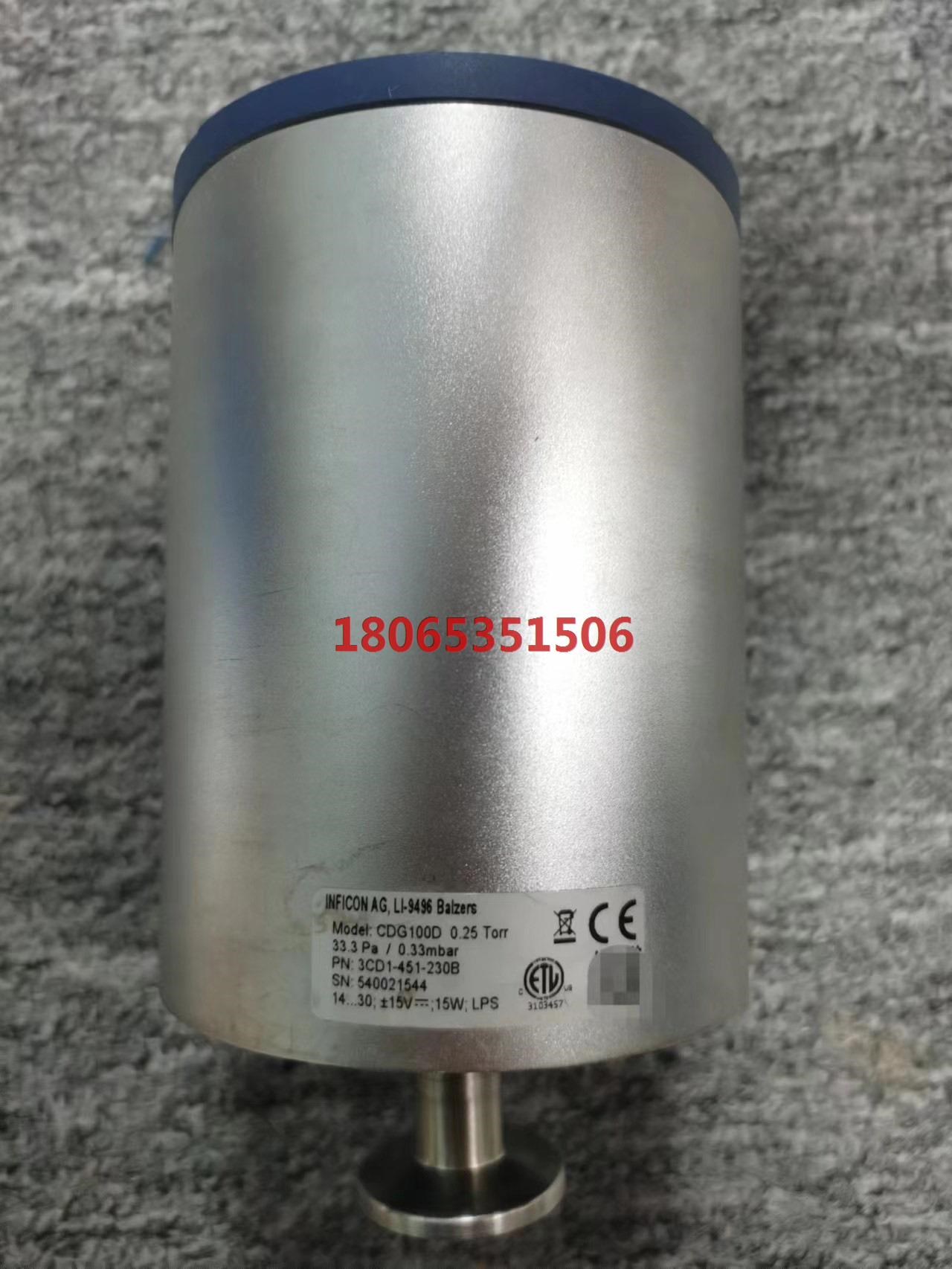 INFICON CDG100D VACUUM GAUGE