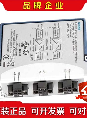 美国NI 电压输入模块NI-9225 螺栓端子 780159 议价