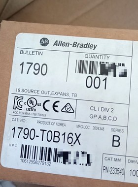 1790-T16BV0X Allen-Bradley罗克 议价