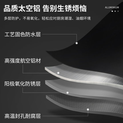 潛水艇免打孔厨房多功能墙上置物架调味料架子收纳层架壁挂式家用