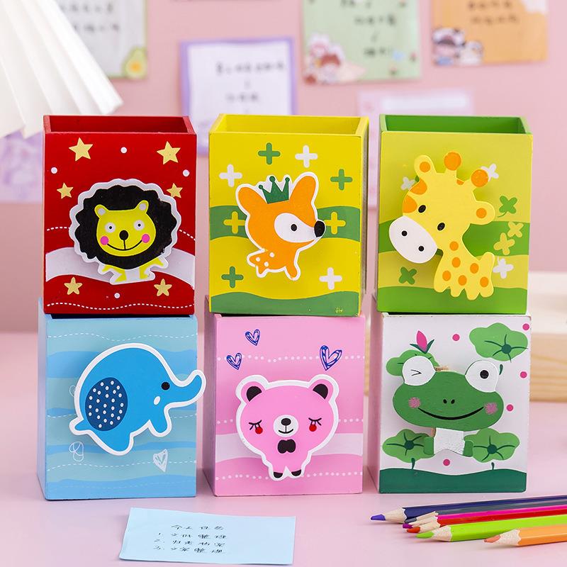 创意小鹿动物儿童学生笔筒学生六一期末圣诞礼物礼品奖励积分兑换