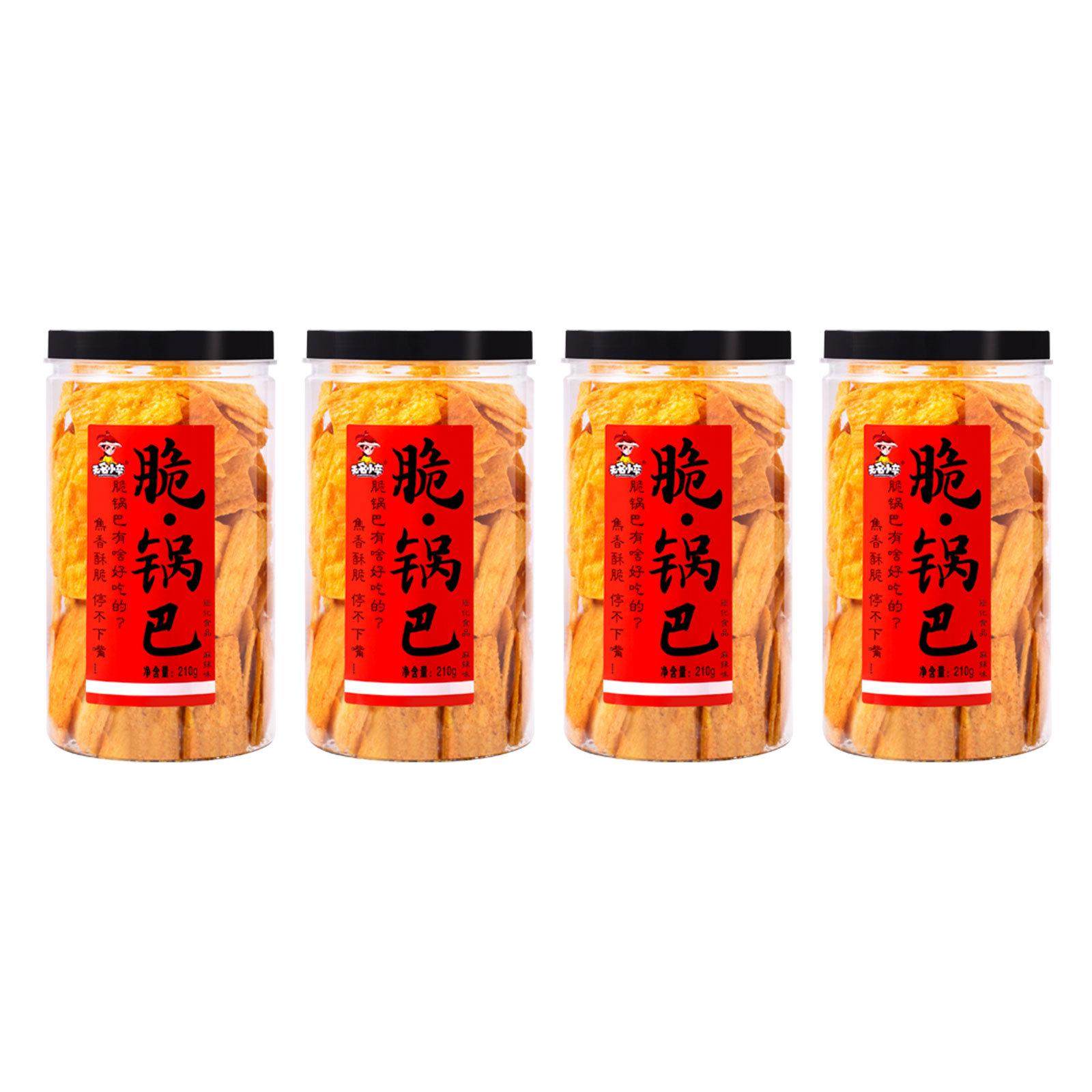 新货无名小卒脆锅巴零食休闲办公室小吃网红膨化食品米锅巴原味好