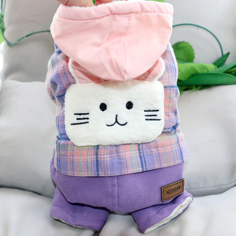 秋冬装狗狗四脚雪纳瑞比