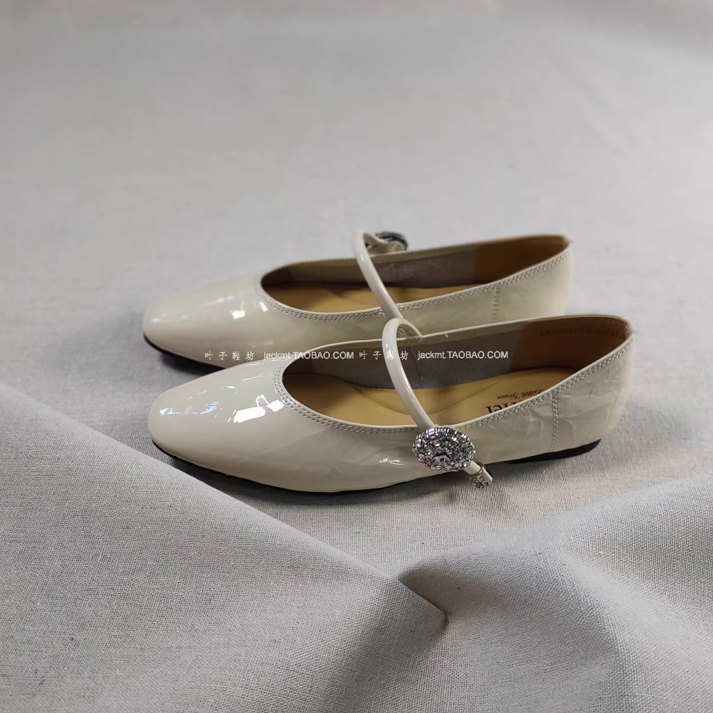 仅3对~纯原！无法取代舒适 复古洋气一脚蹬平跟真皮芭蕾鞋女34 37