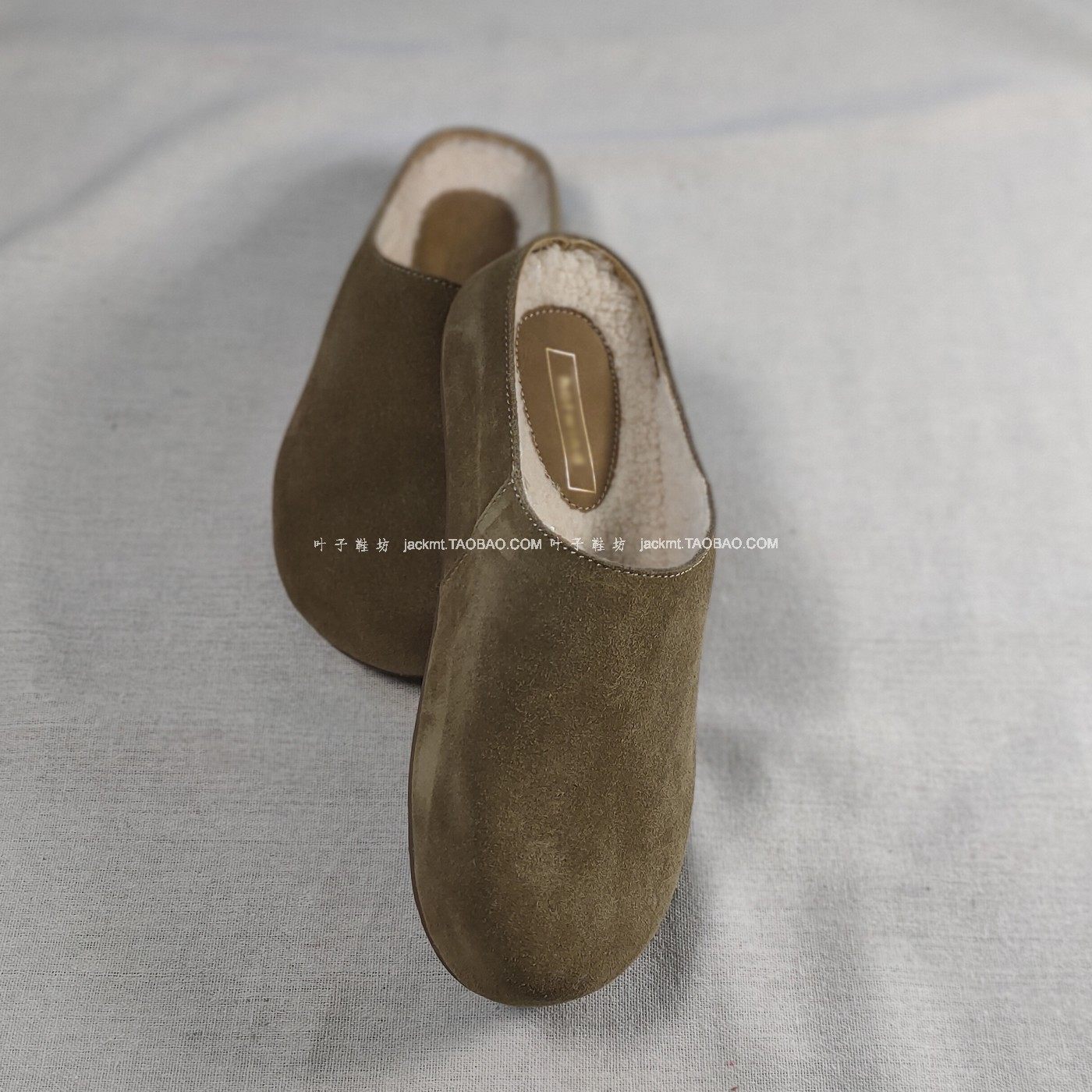 仅4对~纯原！年末特价~无惧寒冬~保暖深口穆勒真皮羊羔毛奶奶鞋女,女鞋,深口单鞋,淘宝优惠券,粉丝福利购,淘宝优惠卷