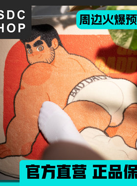 周边现货【DSDC SHOP】 BadDaddy原创吸水地垫 羊羔绒 脚垫