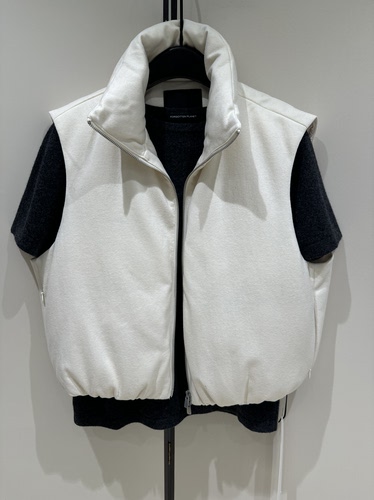 FP高定 鹅绒 鹅绒 鹅绒 温暖轻柔立领羽绒马甲背心女冬季保暖外套