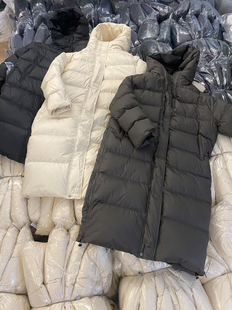 高定! 300多克 可以溯源的安心羽绒云朵感保暖90白鸭绒加长羽绒服