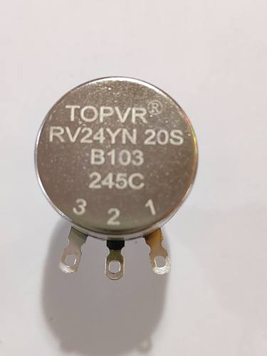 正品TOPVR电位器RV24YN20S B104 100K B502 B202 B203 B503等直拍
