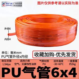 熱銷速發新品 氣泵空壓 新品 配件e星辰氣動氣管PU管8mmw4