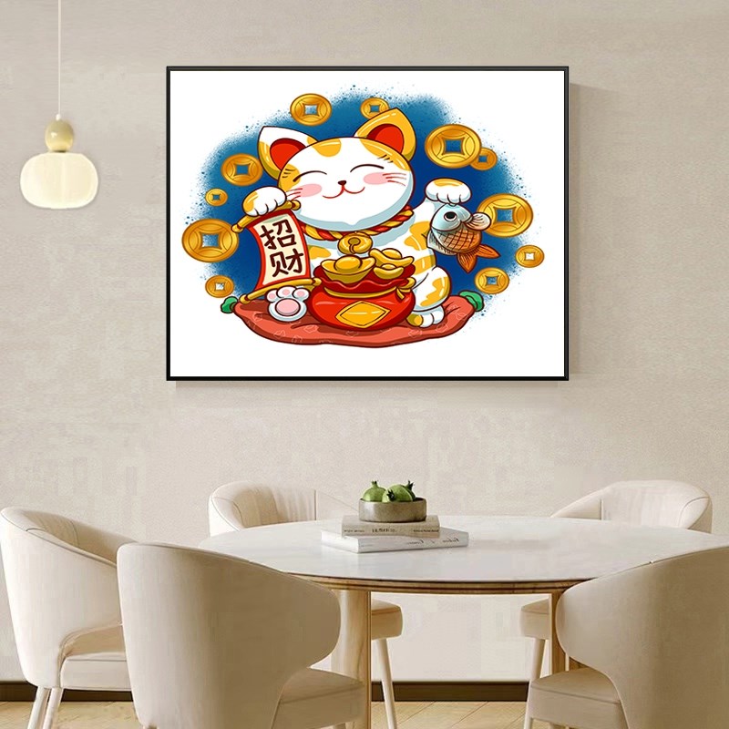 热销电表箱装饰画新款电闸箱磁吸盖免打孔遮挡画挂墙电箱家用电表