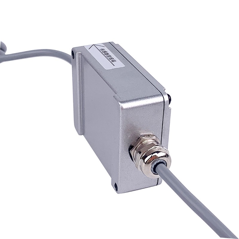 热销外置RS485电流电压0-5V0-10V4-20MA 注塑机位移传感器变送模